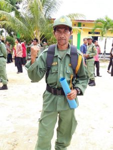 LINMAS KEC BUNGURAN TIMUR DAPAT PENGHARGAAN DARI CAMAT BUNGURAN TIMUR