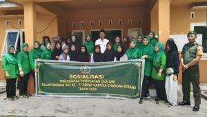 SOSIALISASI PENCEGAHAN PERNIKAHAN USIA DINI DALAM RANGKA HUT – 77 PERSIT KARTIKA CHANDRA KIRANA TAHUN 2023