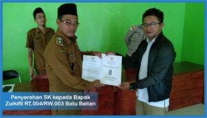 RAPAT RUTIN BULANAN APARATUR RT DAN RW DESA SEPEMPANG