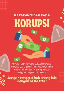 Katakan Tidak Pada Korupsi