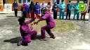 Kesenian Gendang Panjang dan Silat Desa sepempang
